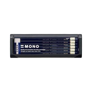 （まとめ） トンボ鉛筆 鉛筆 製図用 MONO-HB 12本入 〔×2セット〕[21]