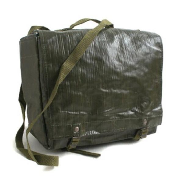 チェコ軍放出 防水布PVCコンバットショルダーバッグ未使用デットストック[21]