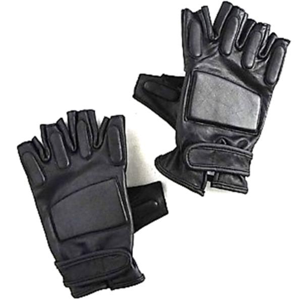 アメリカ SWAT フィンガーレス レザー グローブ 手袋 S 防御力 プロテクトタイプ 米国 US...