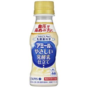 〔まとめ買い〕カルピス 「アミール」やさしい発酵乳仕立て PET 100ml×30本(1ケース) 機能性表示食品〔代引不可〕[21]｜bucklebunny