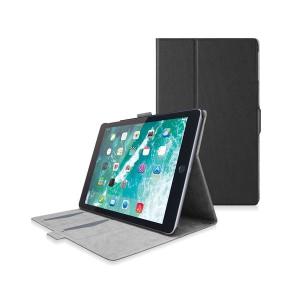 エレコム 9.7インチ iPad 2018年モデル＆2017年モデル/フラップカバー/ソフトレザー/フリーアングル/スリープ対応/ブラック TB-A18RWVFUBK[21]｜bucklebunny