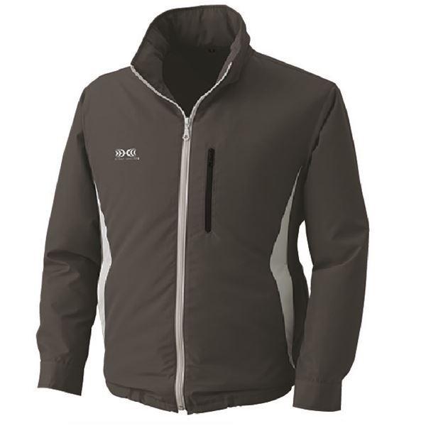 KU90520 空調服 R ポリエステル製フード付き 服のみ チャコール 2L[21]