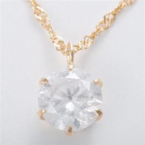 プラチナPt900 超大粒1.5ctダイヤモンドペンダント/ネックレス (鑑定書