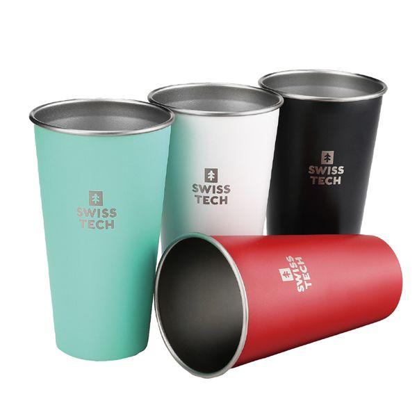 SWISS TECH スイステック 4色セット ステンレスカップ コップ 591ml ST00108...