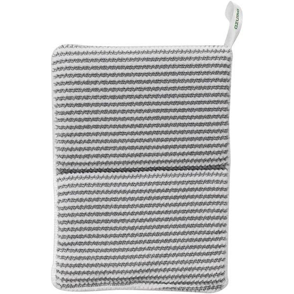 〔3個セット〕 アズマ工業 両面使える ブラシスポンジ 浴室用 BT772[21]