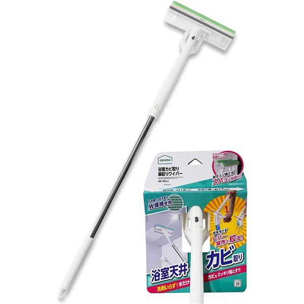 〔2個セット〕 アズマ工業 浴室カビ取り 楽絞りワイパー 全長82cm BT773[21]