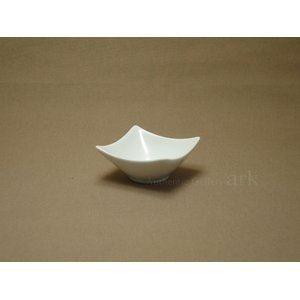 〔セット販売〕白い器 スイート角鉢 白 ホワイト （6個セット）[21]