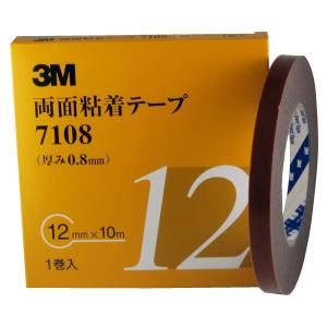 スリーエムジャパン 3M 両面粘着テープ 7108 ADD 12ミリ 710812ADD