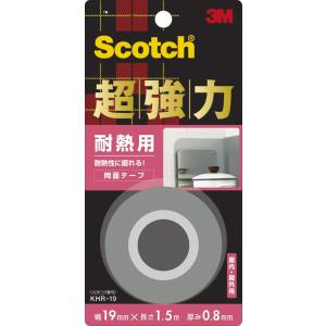 スリーエムジャパン - スコッチ 超強力両面テープ 耐熱用 - KHR-19