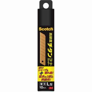 スリーエムジャパン(3M) - スコッチ チタンコートカッター Lサイズ 用替え刃 10枚入 - TI-CRL10