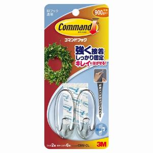 スリーエムジャパン - コマンドフック Sサイズ 透明 - Cmm-CL