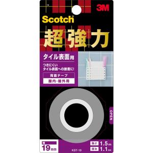 スリーエムジャパン - スコッチ 超強力両面テープ タイル表面用 - KST-19