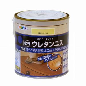 アサヒペン - 水性ウレタンニス - 0．7L - 透明（クリヤ）
