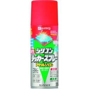 カンペハピオ - 油性シリコンラッカースプレー - レッド - 300ML