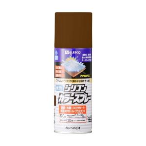 カンペハピオ - 水性シリコンカラースプレー - ブラウン - 300ML