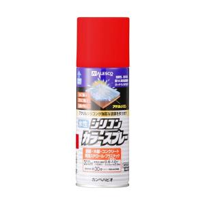 カンペハピオ - 水性シリコンカラースプレー - レッド - 300ML