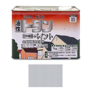 ニッペホームプロダクツ - トタンつやありペイント 7kg シルバー - シルバー