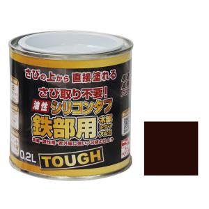 ニッペホームプロダクツ - 油性シリコンタフ 0.2L - チョコレート