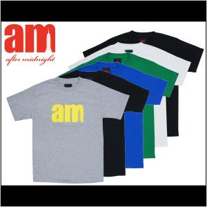 AM エーエム am after midnight AM LOGO TEE Tシャツ 半袖 カットソー 単品購入の場合はネコポス便発送 在庫一掃｜buddy-stl