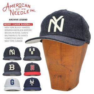 AMERICAN NEEDLE アメリカンニードル キャップ  ARCHIVE LEGEND CAP HAT 帽子 ストラップバックキャップ Negro League｜buddy-stl