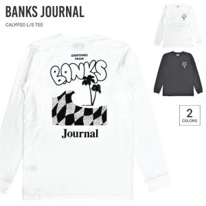 BANKS JOURNAL バンクス ジャーナル ロンT CALYPSO L/S T-SHIRT TEE 長袖 Tシャツ トップス カットソー WSMU0023 単品購入の場合はネコポス便発送｜buddy-stl