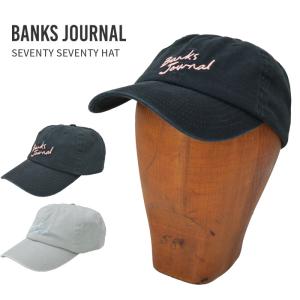 BANKS JOURNAL バンクス ジャーナル キャップ SEVENTY SEVENTY HAT CAP 帽子 ストラップバックキャップ STRAPBACK CAP HA0171｜buddy-stl