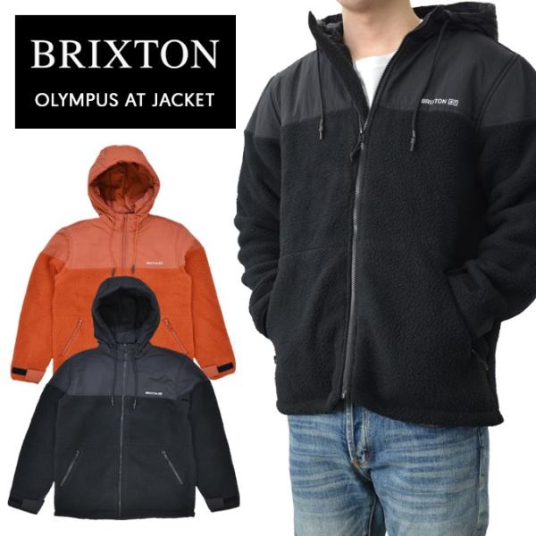 BRIXTON ブリクストン ジャケット OLYMPUS AT JACKET フリースジャケット ボ...