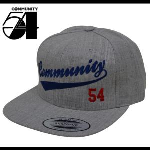 COMMUNITY 54(コミュニティー54) Players Hat Snapback Cap ス...