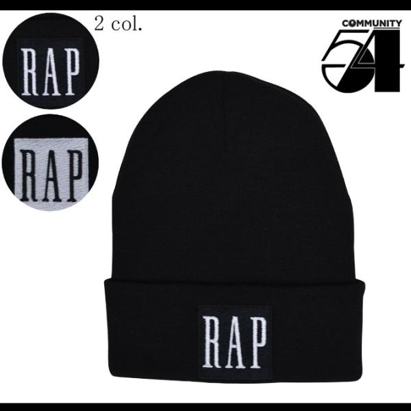 COMMUNITY 54(コミュニティー54) Rap Beanie ビーニー ニット帽 帽子 キャ...