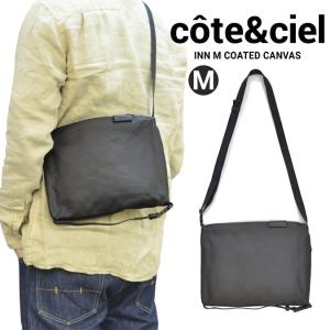 COTE&CIEL コートエシエル コートシエル Inn M Coated Canvas ショルダーバッグ ボディバッグ サコッシュバッグ Mサイズ 鞄 28763｜buddy-stl