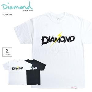 DIAMOND SUPPLY Co. ダイヤモンド サプライ Tシャツ FLASH TEE 半袖 カットソー トップス 単品購入の場合はネコポス便発送｜buddy-stl