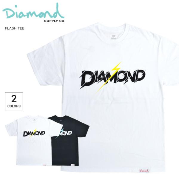 DIAMOND SUPPLY Co. ダイヤモンド サプライ Tシャツ FLASH TEE 半袖 カ...