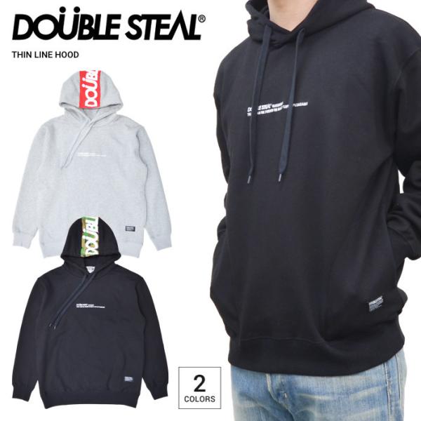 DOUBLE STEAL ダブルスティール パーカー THIN LINE HOODIE プルオーバー...
