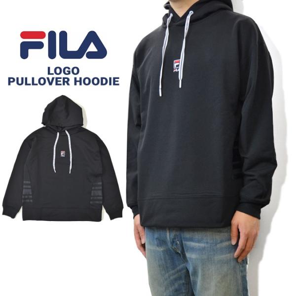 FILA HERITAGE フィラ ヘリテージ パーカー LOGO PULLOVER HOODIE ...