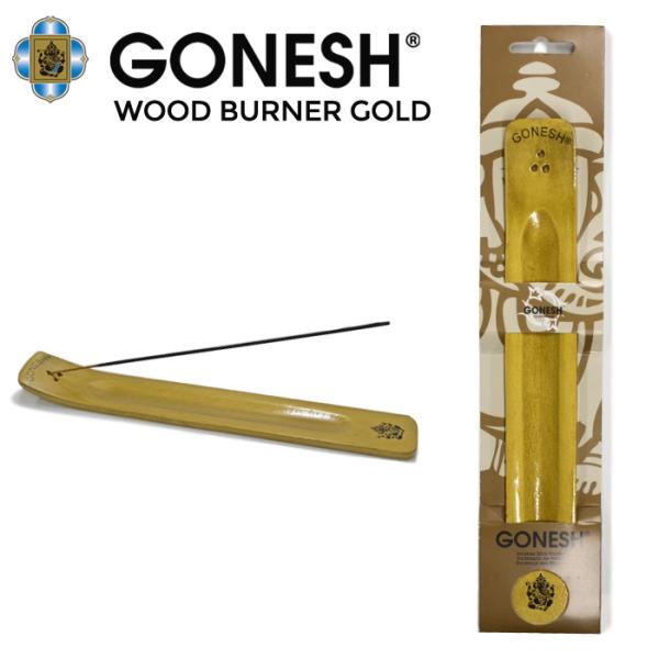 GONESH ガーネッシュ お香立て WOOD BURNER GOLD ウッドバーナー スティック ...