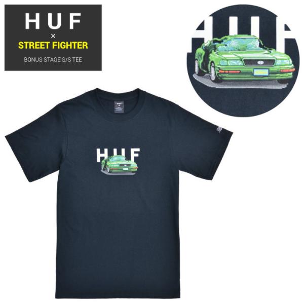HUF × STREET FIGHTER ハフ × ストリートファイター Tシャツ BONUS ST...