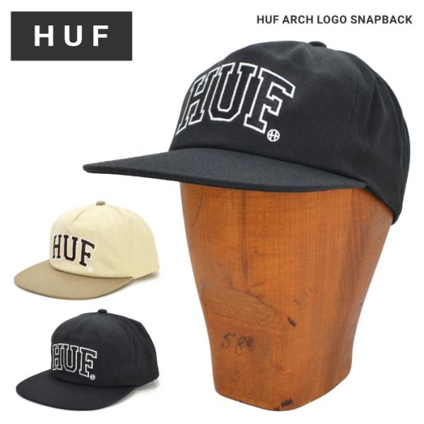 HUF キャップ ARCH LOGO SNAPBACK HAT CAP スナップバックキャップ 5パ...