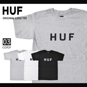 HUF ハフ ORIGINAL LOGO S/S TEE ESSENTIALS Tシャツ 半袖 単品購入の場合はネコポス便発送 バーゲン｜buddy-stl