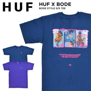 HUF ハフ Tシャツ BODE STYLE S/S TEE 半袖 カットソー 単品購入の場合はネコポス便発送 バーゲン｜buddy-stl