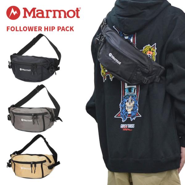 MARMOT マーモット バッグ FOLLOWER HIP PACK ウエストバッグ ショルダーバッ...