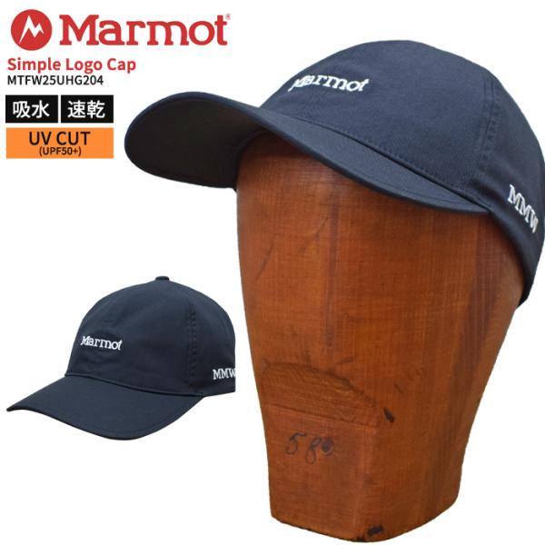 MARMOT マーモット キャップ Simple Logo Cap シンプル ロゴキャップ 6パネル...