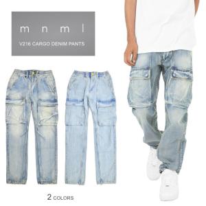 mnml（ミニマル） カーゴパンツ ワークパンツ ワイドパンツ メンズ
