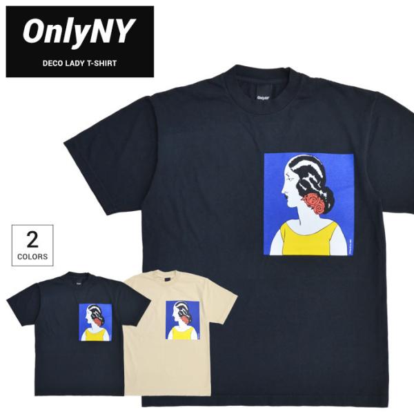 ONLY NY オンリーニューヨーク Tシャツ DECO LADY T-SHIRT TEE 半袖 カ...
