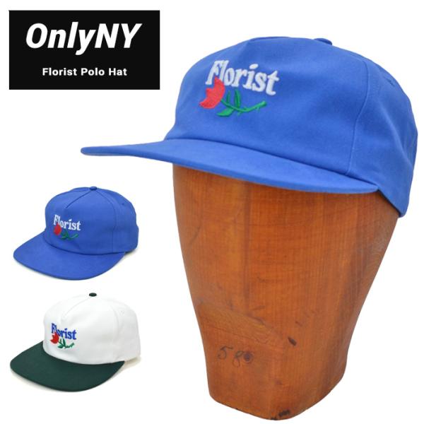 ONLY NY オンリーニューヨーク キャップ FLORIST POLO HAT CAP ストラップ...