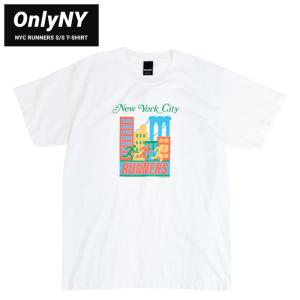 ONLY NY オンリーニューヨーク Tシャツ NYC RUNNERS S/S T-SHIRT 半袖 カットソー トップス 単品購入の場合はネコポス便発送｜buddy-stl