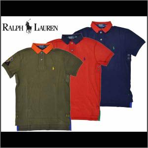POLO by Ralph Lauren ポロ ラルフローレン Custom-Fit Patch Polo ポロシャツ 【バーゲン】｜buddy-stl