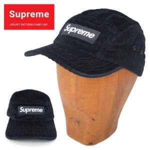 Supreme シュプリーム キャップ VELVET PATTERN CAMP CAP 5パネルキャップ 帽子 ストラップバックキャップ SUPREME 21FW｜buddy-stl