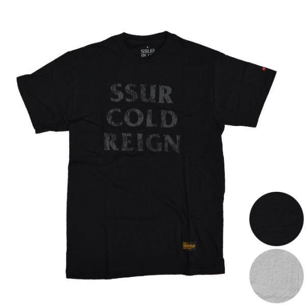 SSUR PLUS(サー プラス) SSUR Cold Reign T-Shirt Tシャツ 半袖 ...