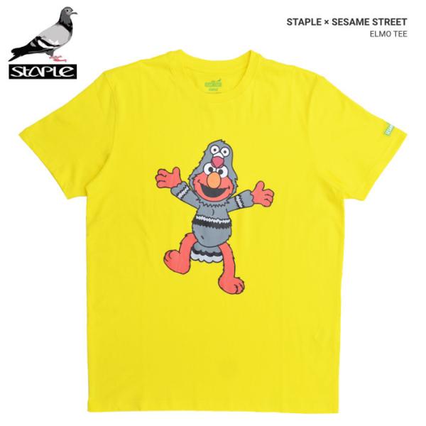 STAPLE × SESAME STREET ステイプル × セサミストリート Tシャツ ELMO ...