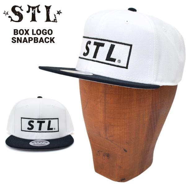 STL エスティーエル BOX LOGO SNAPBACK キャップ スナップバック 帽子 売り尽く...